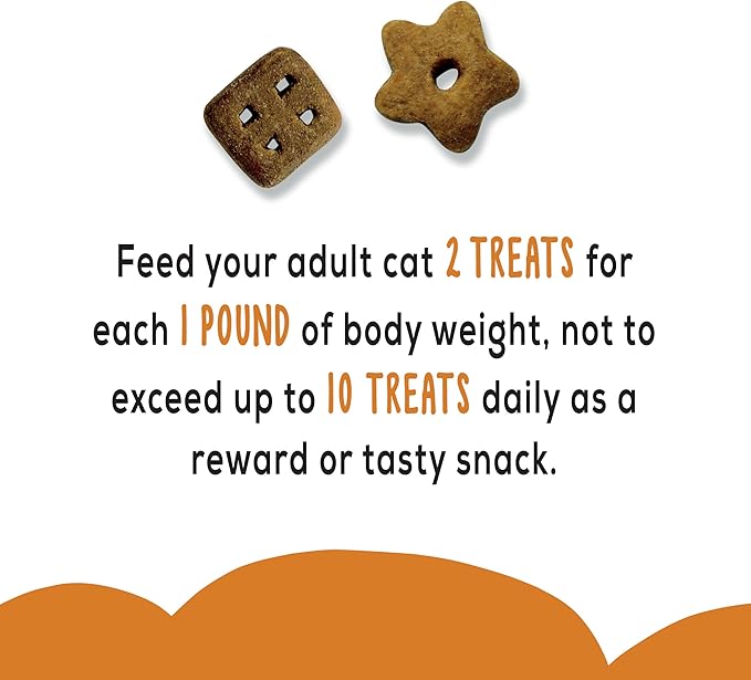Purina Friskies Made in USA Facilities Cat Treats, Party Mix Chicken Lovers Crunch - (6) 6 oz. Pouches