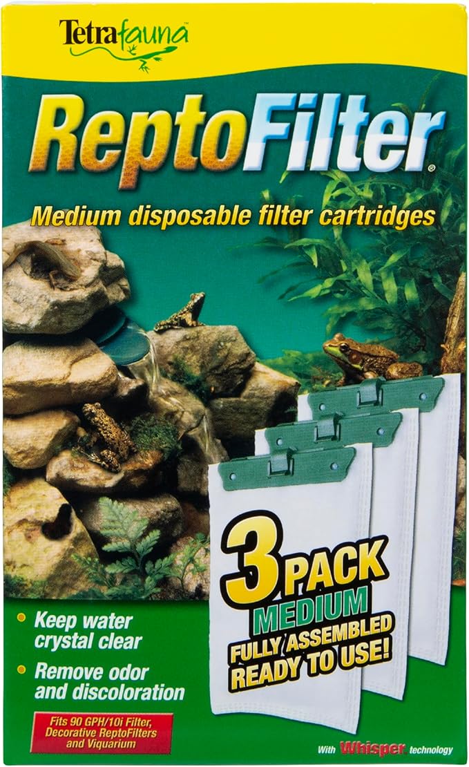 Tetra ReptoFilter Cartridges - Medium 3 pack, green (25845)