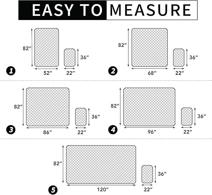 Easy-Going 100% Waterproof Dog Bed Cover, Non-Slip Pet Blanket for Furniture, Washable Couch Cover, Repleasement Sofa Cover (52X82 in,Wine)