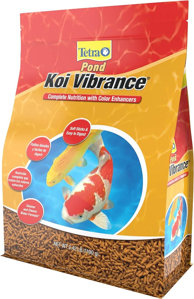 Tetra 16485 Koi Vibrance Sticks Fish Food, 2.42 Pound