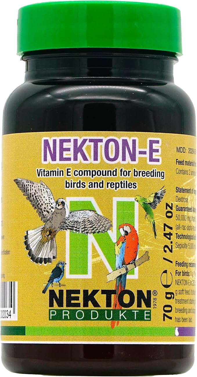 Nekton E Vitamin E Supplement for Birds, 70gm