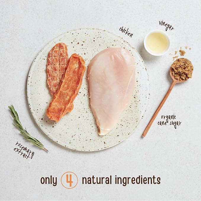Full Moon Chicken Jerky Healthy All Natural Dog Treats Human Grade Made in USA Grain Free 24 oz