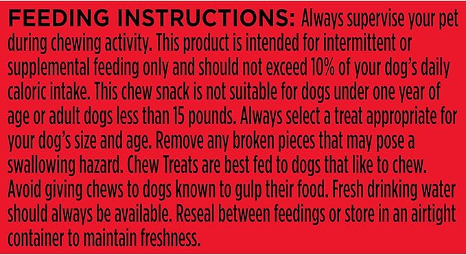 Milk-Bone Comfort Chews, Rawhide Free Dog Treats with Unique Chewy Texture and Real Beef, 9 Chews (Pack of 4), Easy on Digestive System