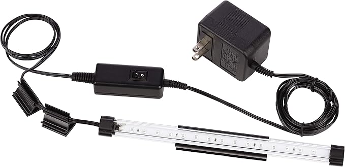 GloFish Blue LED Aquarium Light 8 Inches, 1 Count, Waterproof