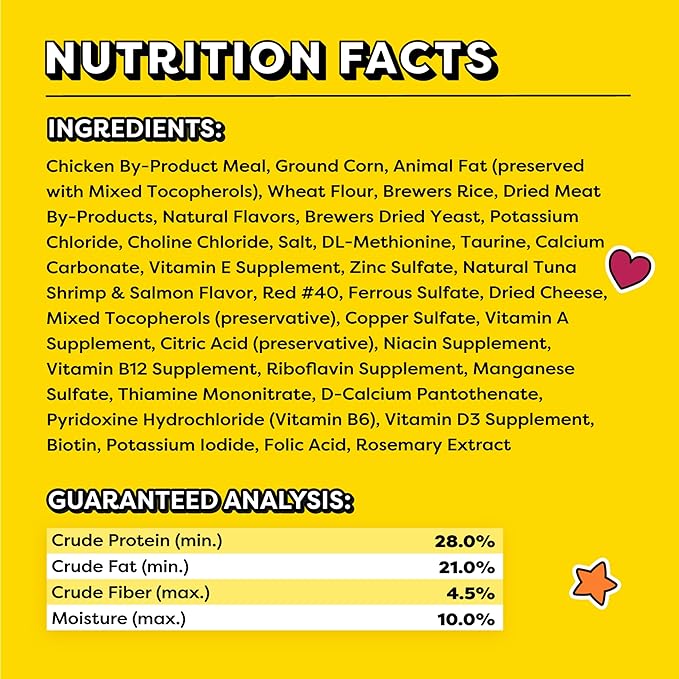 Temptations MixUps Crunchy and Soft Cat Treats Surfer's Delight Flavor, 16 oz. Tub