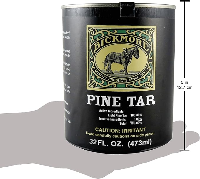 Pine Tar 32oz - Hoof Care Formula for Horses