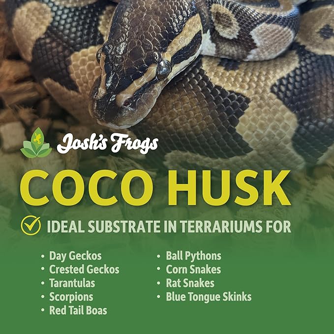 Josh's Frogs Loose Coco Husk Chips (10 Liters)