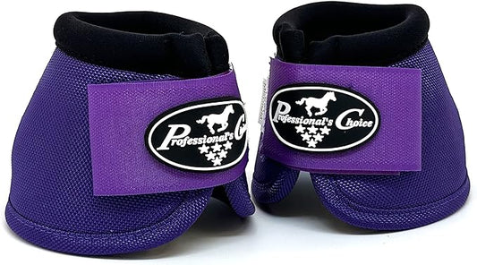 Professional's Choice Ballistic Overreach Bell Boots for Horses | Superb Protection, Durability & Comfort | Quick Wrap Hook & Loop