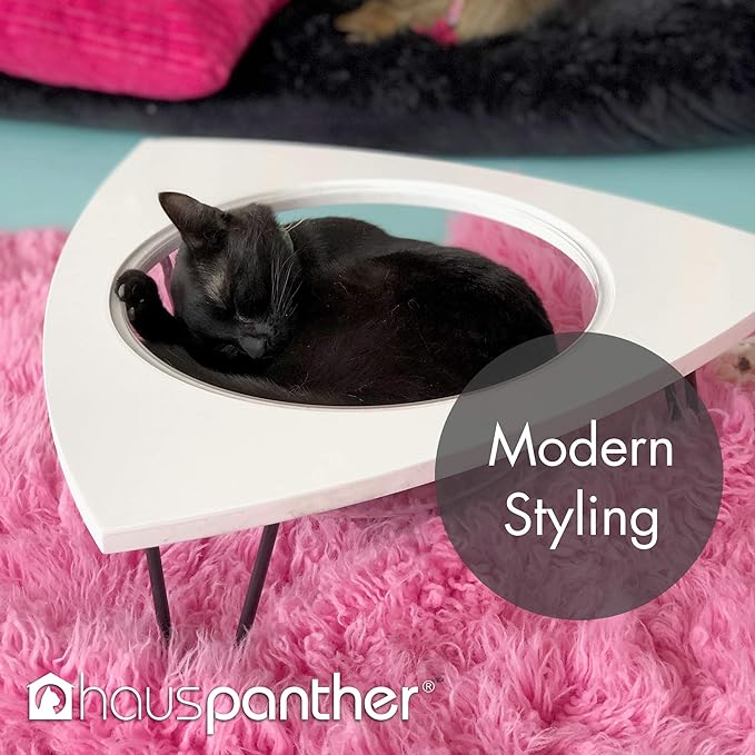 Hauspanther Tripod - Cat Lounge Pod, White