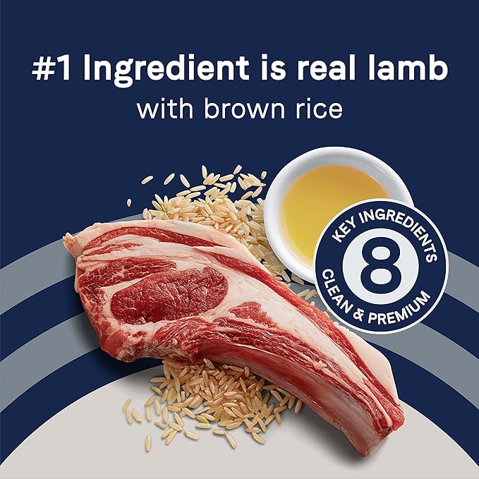 CANIDAE Pure Real Lamb & Brown Rice Recipe Dog Dry 4 lbs.