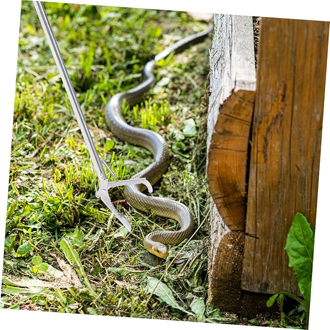 Snake Catcher Clip Snake Elder Serpentine Stick Stainless Steel Stainless Steel Snake Catcher