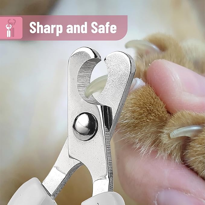 Mr. Pen- Cat Nail Clipper, Coral, Cat Nail Trimmer, Cat Nail Clippers, Cat Claw Clippers, Cat Clippers for Nails, Pet Nail Clippers, Kitten Nail Clipper, Small Dog Nail Clipper, Cat Claw Trimmer