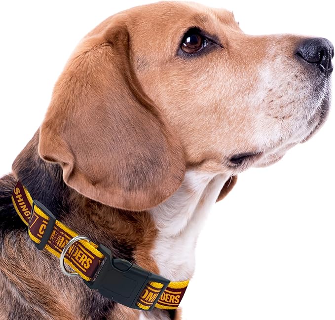 Pets First NFL PET Collar Washington Commanders Dog Collar, Large Football Team Collar for Dogs & Cats. A Shiny & Colorful Cat Collar & Dog Collar Licensed by The NFL (WAC-3588-LG)