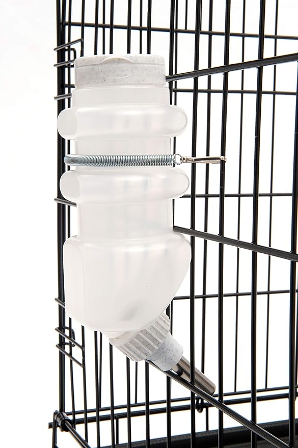 Lixit Top Fill NO-Drip Water Bottles for Dogs. (16 FL Oz (Pack of 1), White)