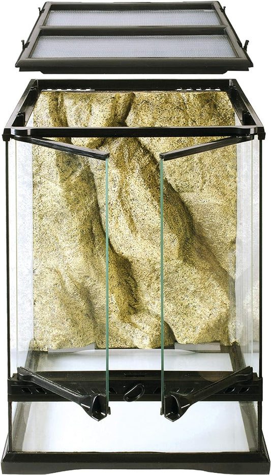 Exo Terra Glass Terrarium Kit, for Reptiles and Amphibians, Mini Tall, 12 x 12 x 18 inches, PT2602A1