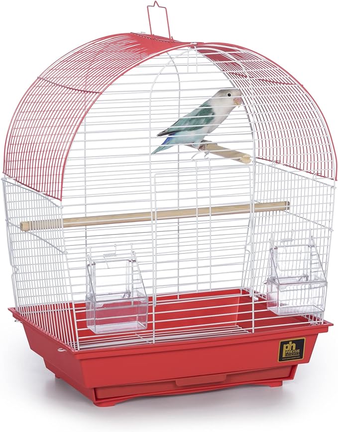 Prevue Pet Products South Beach Dome Top Bird Cage, Coral (SP50100)