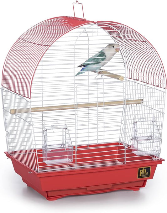 Prevue Pet Products South Beach Dome Top Bird Cage, Coral (SP50100)