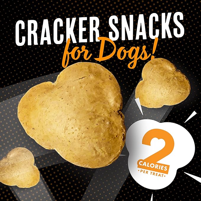 Fromm Pop'etts Cracker Dog Snack Variety Pack - Premium Dog Treat Sample Pack (Cheese, Cranberry, Liver, Banana Peanut) - Pack of (4) 6 oz Bags