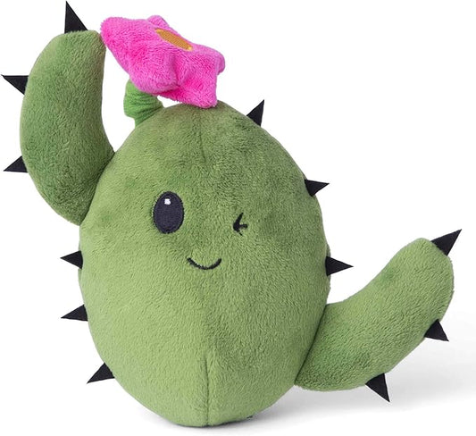 Barkbox Consuela The Cactus 2-in-1 Interactive Dog Toy - Squeaky Plush Dog Toy for Large Dogs | Large