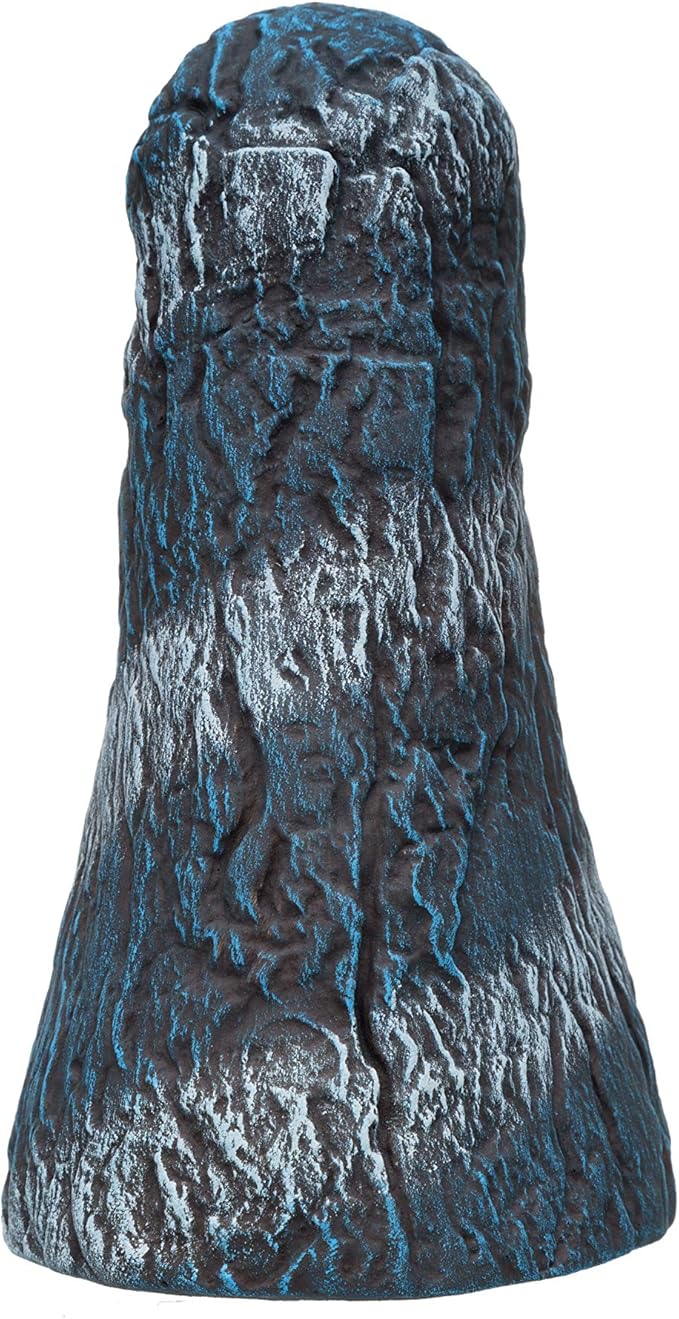 Plecoceramics Pleco Cave Cone Breeding Ceramic Decorations Fish Tank Aquarium (Blue)