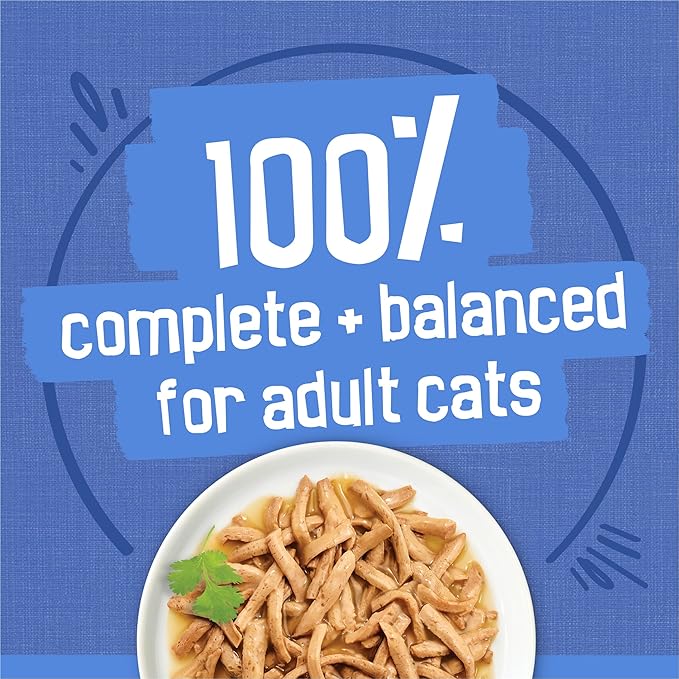 Purina Friskies Gravy Wet Cat Food Variety Pack, Shreds Beef, Chicken and Turkey & Cheese Dinner - (Pack of 24) 5.5 oz. Cans