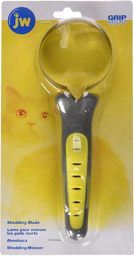 JW Pet Company GripSoft Cat Shedding Blade