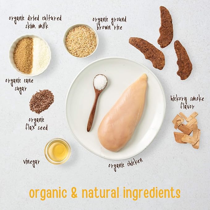 Full Moon USDA Organic Chicken Jerky Healthy All Natural Dog Treats Human Grade 16 oz