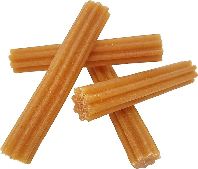 Himalayan Dog Chew Churro Yak Cheese Dog Chews, 100% Natural, Long Lasting, Gluten Free, Healthy & Safe Dog Treats, Lactose & Grain Free, Protein Rich, For All Breeds, Soft, Real Bacon Flavor, 4 oz