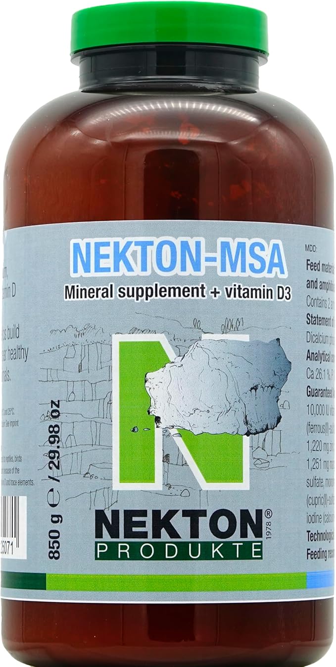 Nekton MSA High-Grade Mineral Supplement for Birds 850g