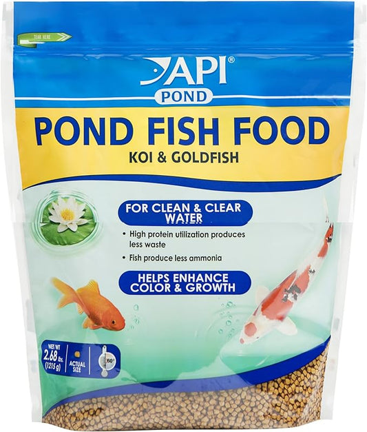 API POND FISH FOOD Pond Fish Food 2.68-Pound Bag