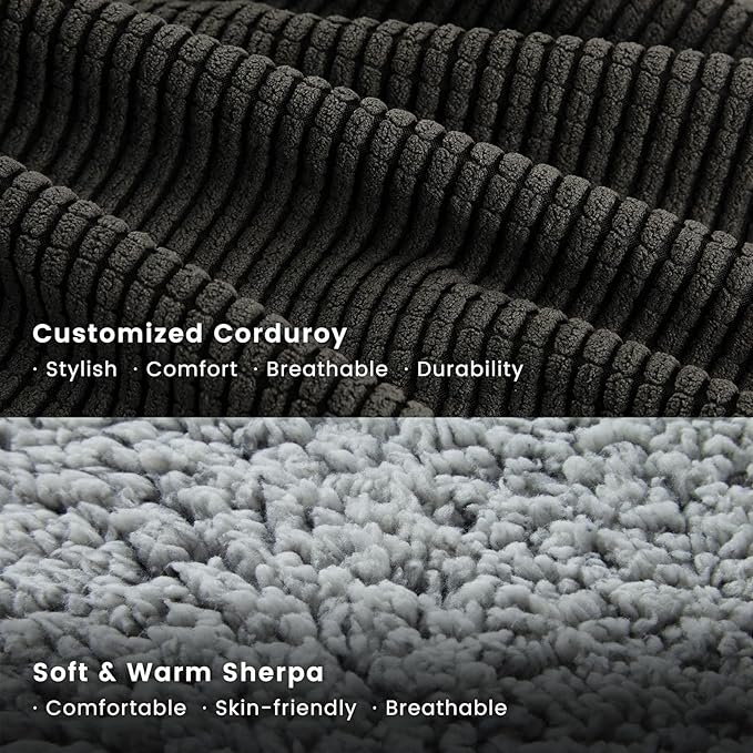 Miguel Washable Cat Beds for Indoor Cats with Removable Cushion, Easy to Wash Small Pet Sofa Bed with Side, Rectangle Bolster Kitten Bed Calming Cuddle Puppy Bed with Anti-Slip Bottom, Gray 20 Inch