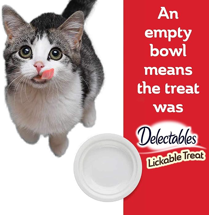 Hartz Delectables Stew Senior 10+ Chicken & Tuna Lickable Cat Treat, 1.4-oz, 12 Count (Pack of 8)