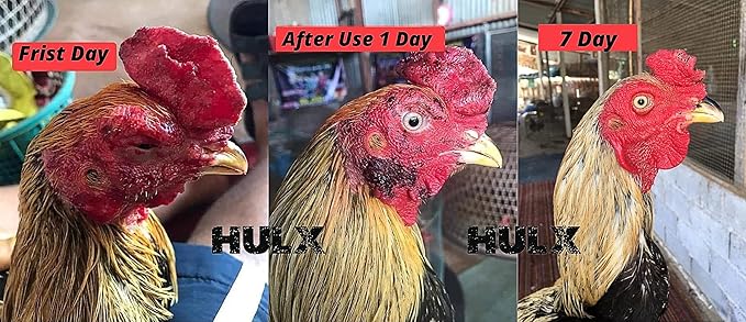 2 PCS, Rooster Booster Chicken Wound Care Skin Soother Healing 30 CC. Protection & Quickly Recover Skin Heal Wounds Pain After Fighting Fast Dries Work Well for Sore Mouth Face Feet Poultry Bird