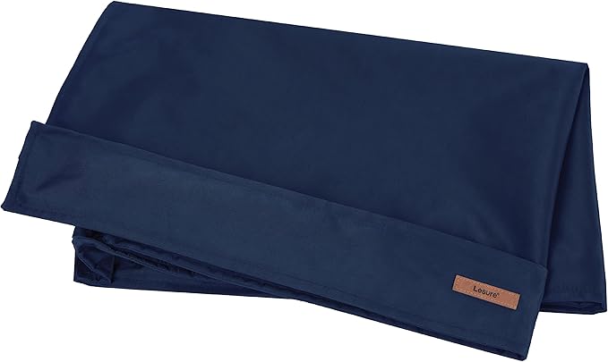 Lesure Water-Resistant Dog Bed Cover - XL Dog Bed Removable Cover, Replacement Washable, Dog Bed Covers for Pet Mat Bed, 44x32x3 Inches