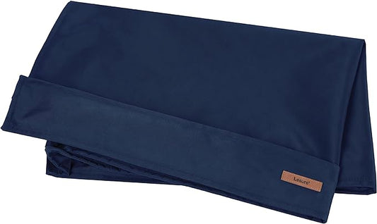 Lesure Water-Resistant Dog Bed Cover - Large Dog Bed Removable Cover, Replacement Washable, Dog Bed Covers for Pet Mat Bed, 36x27x3 Inches