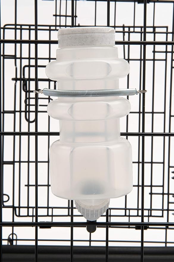 Lixit Top Fill NO-Drip Water Bottles for Dogs. (16 FL Oz (Pack of 1), White)