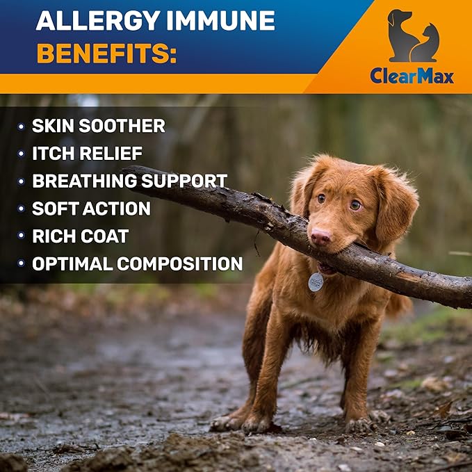 Cat Allergy ◆ Dog Allergy ◆ Cat and Dog Allergy Support ◆ Cat Itching ◆ Dog Itching Skin ◆ Natural Ingredients ◆ 2 Oz