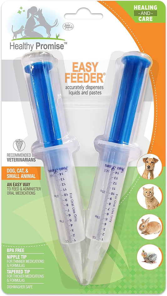 Four Paws Healthy Promise Easy Feeder Pet Feeding Syringe