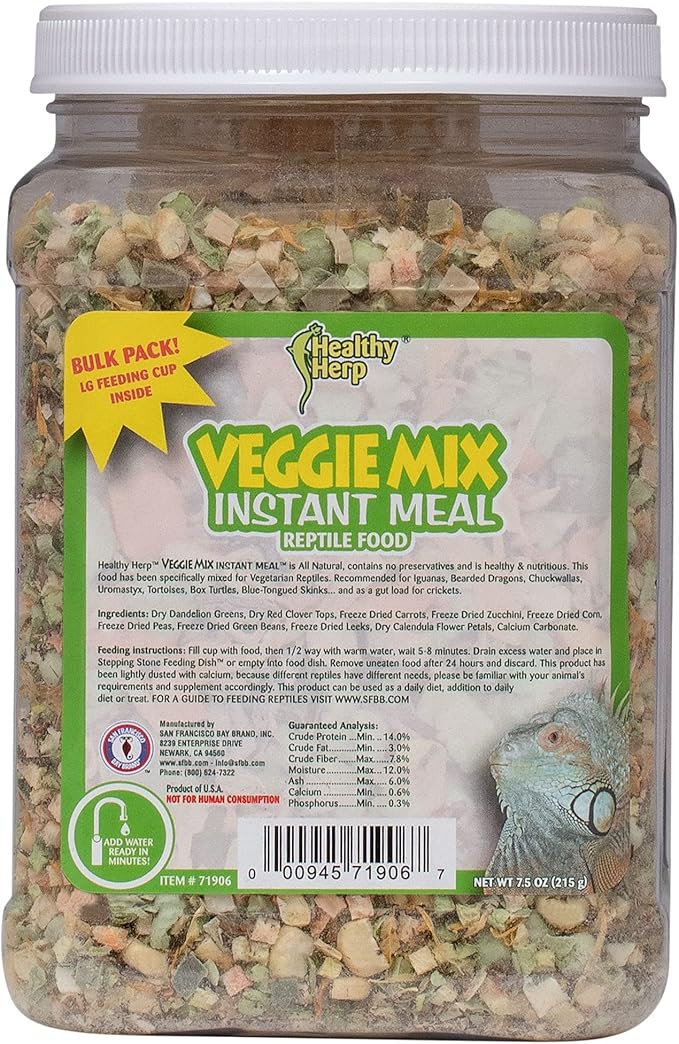 Veggie Mix Instant Meal 7.5-Ounce (212.63 Grams) Jar