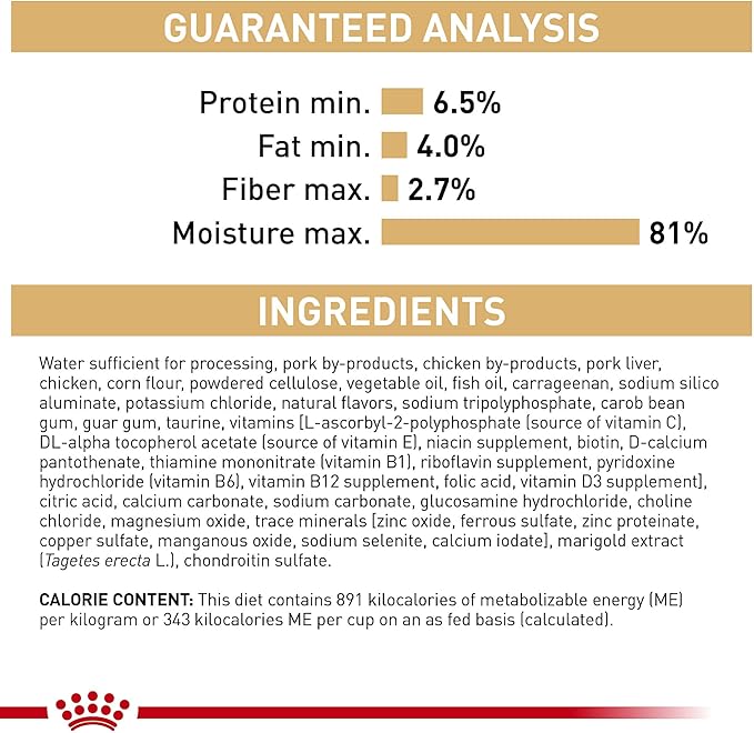 Royal Canin Breed Health Nutrition German Shepherd Adult Loaf in Sauce Canned Dog Food, 13.5 oz Can (Case of 12)