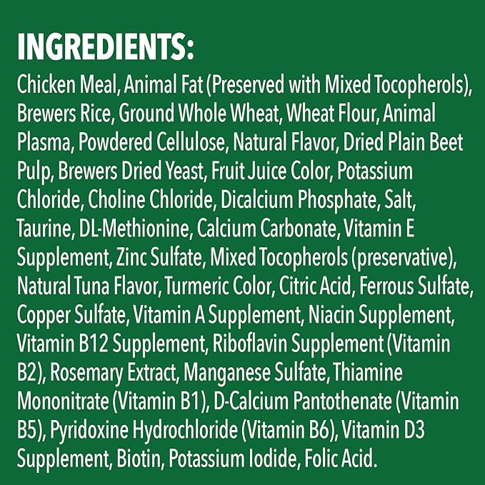 Greenies SMARTBITES HEALTHY INDOOR Natural Treats for Cats, Tuna Flavor, 2.1 oz. Pouch