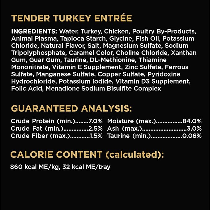 Sheba Perfect PORTIONS Cuts in Gravy Wet Cat Food Trays (36 Count, 72 Servings), Roasted Chicken, Signature Tuna and Tender Turkey Entrée, Easy Peel Twin-Pack Trays