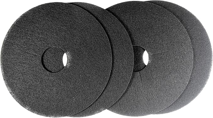 HQRP 4-Pack Activated Carbon Cat Litter Box Filters Compatible with Hidden Cat Litter Planters, Odor Reducing Charcoal Filters