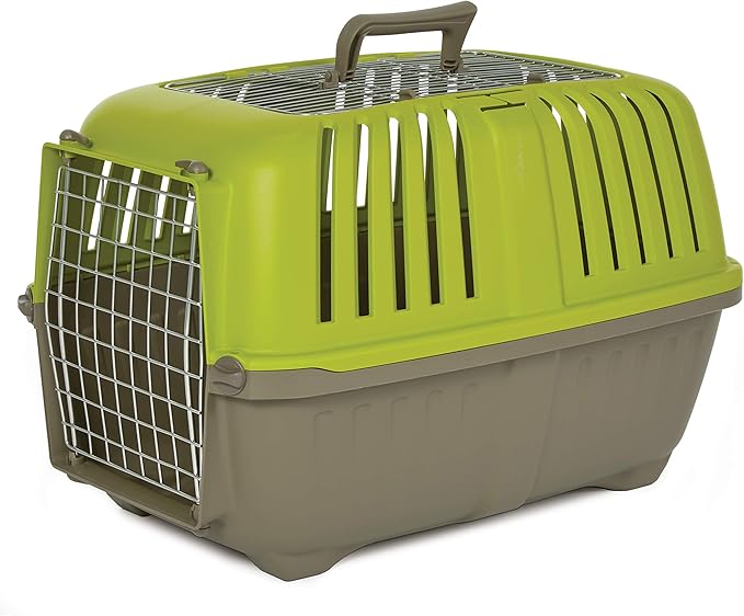 MidWest Homes for Pets Spree Travel Pet Carrier, Dog Carrier Features Easy Assembly and Not The Tedious Nut & Bolt Assembly of Competitors, Ideal for Small Dogs & Cats