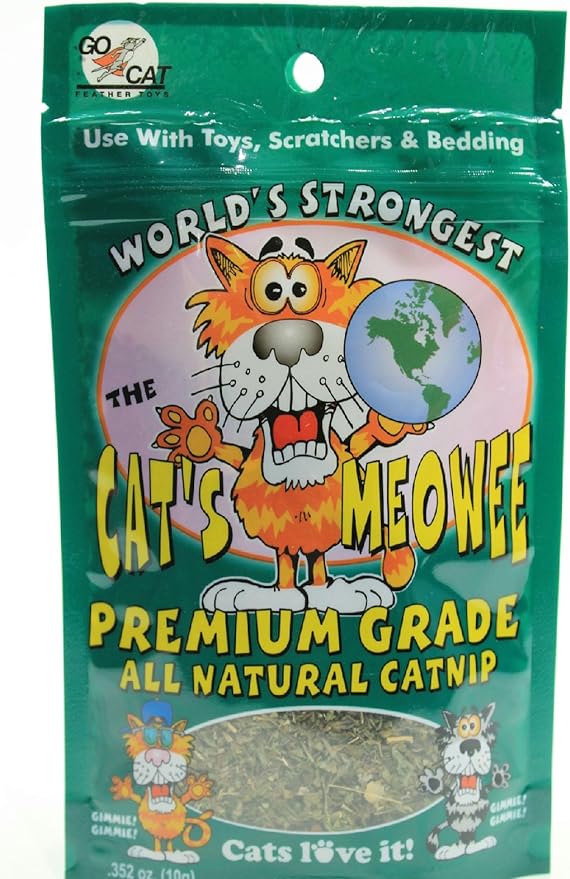 The Cat's Meowee Organic Catnip 0.352 oz