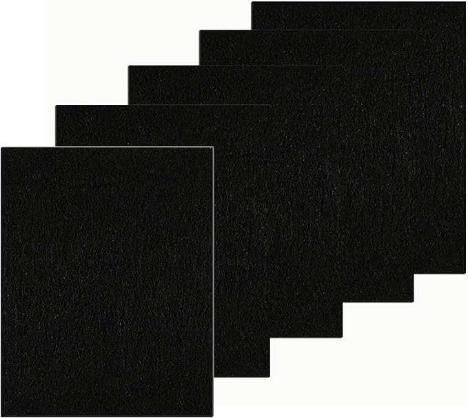 8 Pack Activated Charcoal Filters for Pureness F6 Zeloite Air Filter Replacment Charcoal Filters Mat Carbon Odor Filters