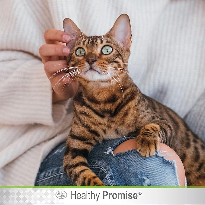 Four Paws Healthy Promise Aloe Ear Mite Treatment for Cats 0.75 Fl. Oz.