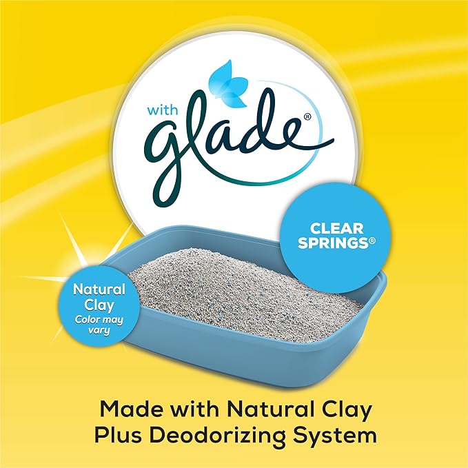 Purina Tidy Cats Clumping Multi Cat Litter, Glade Clear Springs - 16 lb. Bag