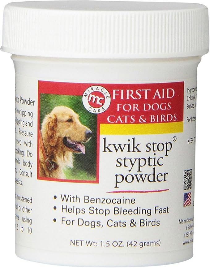 Styptic Powder with Benzocaine 42 GM