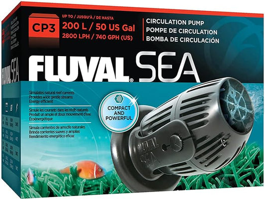 Fluval Sea CP3 Circulation Pump for Freshwater & Saltwater Aquariums, 14347